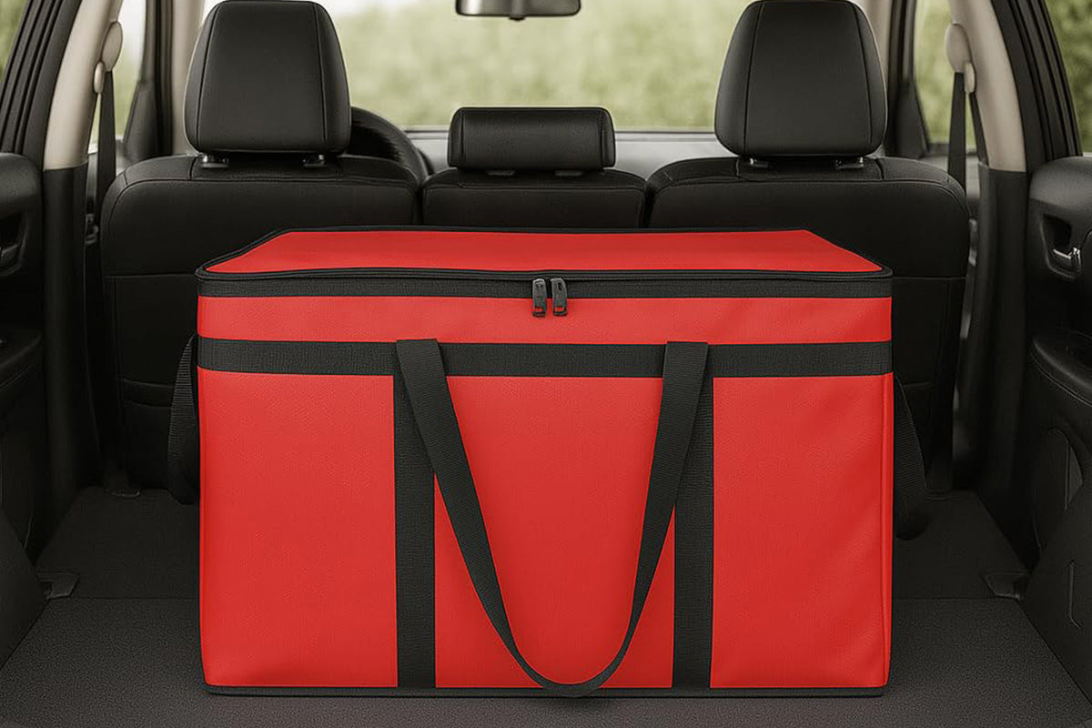 Insulated Bags Food Delivery Pizza Delivery Bags - Red