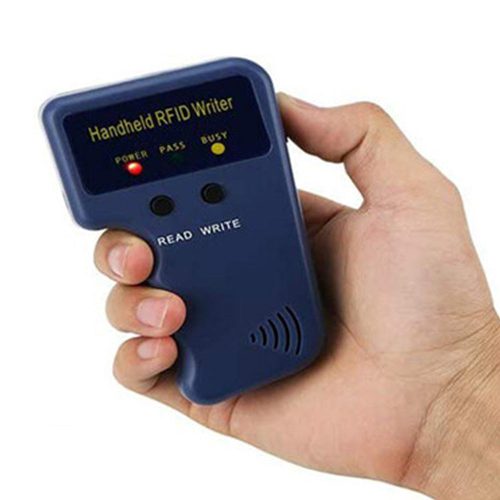 Handheld RFID ID Card Copier Key Reader Writer 125KHz RFID Card Copier Duplicator with 5 Blank Cards for T5577