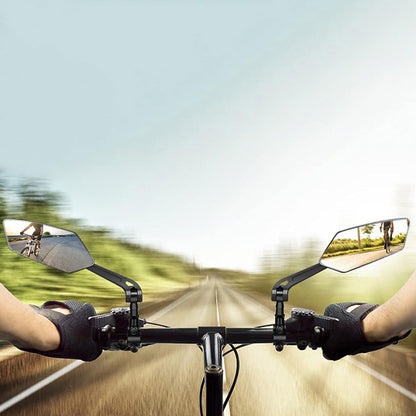 Adjustable Rotatable Rearview Mirror for Mountain Bike Handlebar