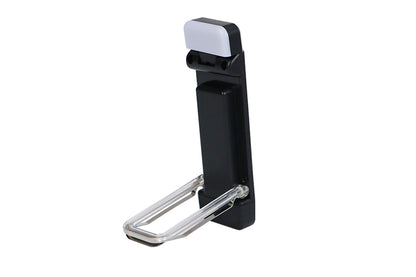 Book Light Clip-On USB Rechargeable Reading Lamp Adjust Angle LED Reading Light-Black