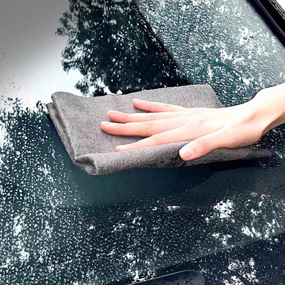 5 Piece Thick Streak Free Cleaning Cloths for  Windows Glass Mirrors
