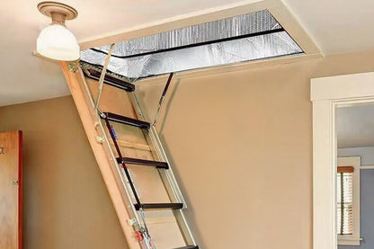 Attic Stairs Insulation Cover with Zipper Seal Thermal Barrier Dustproof Tent