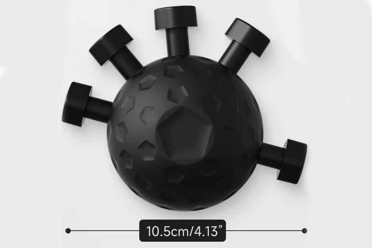 Finger Grip Strengthener Adjustable Hand Grip Strength Ball for Finger Hand Wrist -Black
