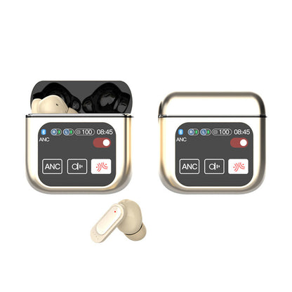 Wireless Bluetooth Headphones Touch Control Stereo Earbuds Headset Gold