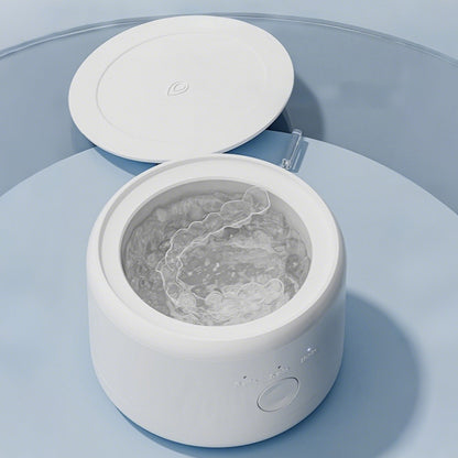 Dental Ultrasonic Retainer Cleaner Machine 50kHz Ultrasonic Denture Cleaner with 200ML Capacity Ultrasonic Cleaner