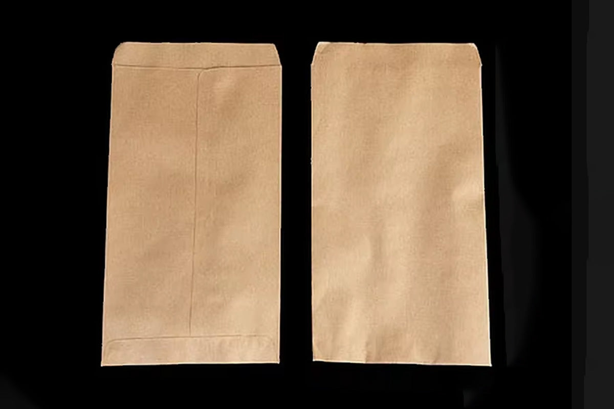 100 Piece Small Kraft Paper Coin and Seed Envelopes