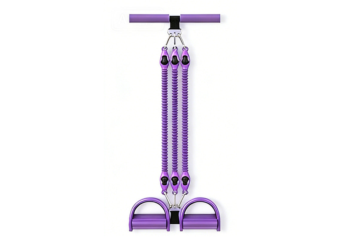 3 Tubes 4-in-1 Resistance Band Pedal Puller