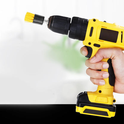 6Pieces Electric Drill Brush Attachment Cleaning Set Power Scrubber Shower Tile Auto Cleaning Tools