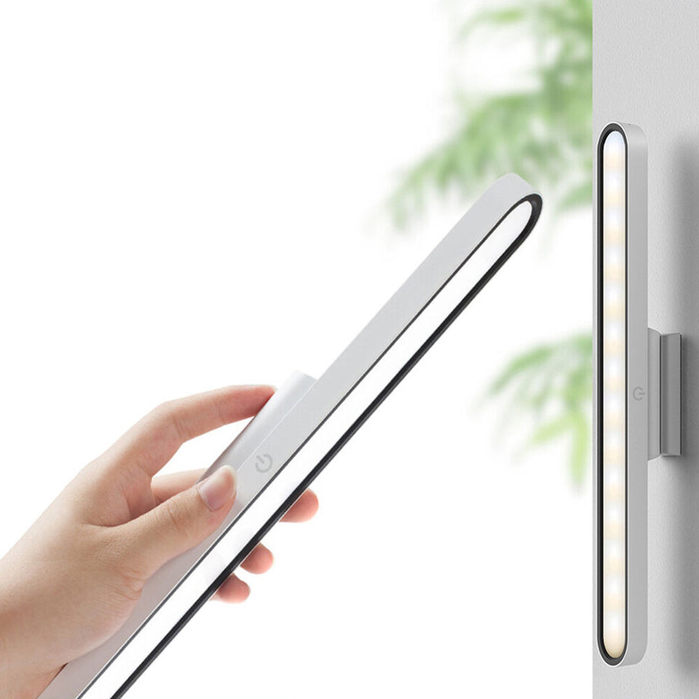 Magnetic Light Bar Rechargeable Touch Dimmable LED Light for Study Reading Closet Makeup