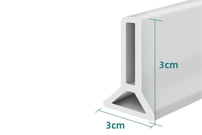Flexible High Shower Threshold Water Dam