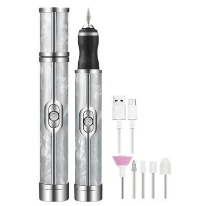 Electric Toe Nail Grinder Pedicure Manicure - Grey