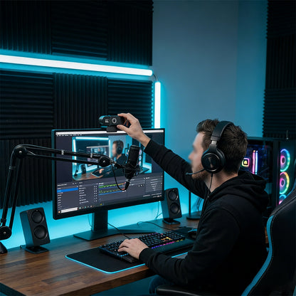 4K Webcam Video Camera