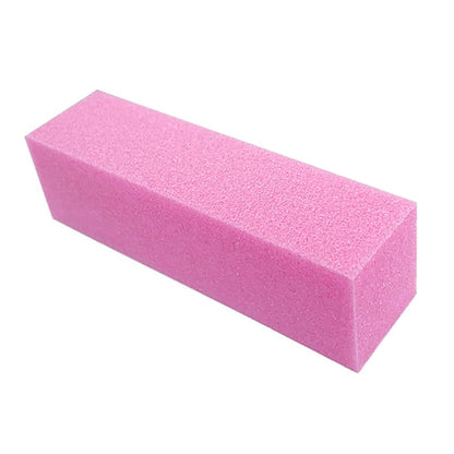 10Pcs 150 Grit Nail Buffer Blocks for Acrylic and Gel Nails-Pink