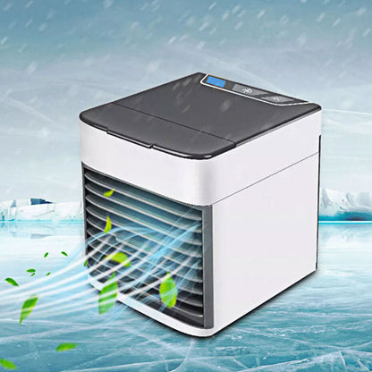 Portable USB Air Cooler Fan Mini Air Conditioner Cooling Fan Humidifier