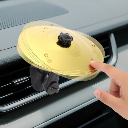 Car Air Vent Mini Drum Cymbal Set with Drum Stick Musical Gadget