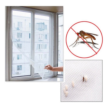 2X Self Adhesive Removable Window Mosquito Fly Screen Net