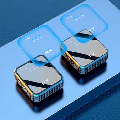 2.4G Wireless Bluetooth Lavalier Microphone for iPhone/Android/Camera Style 2