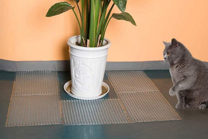 10PCS Cat Spike Mats Pet Training Mat Device Cat Deterrent Mat Set