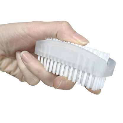 6Pcs Double Sided Nail Brushes Manicure Pedicure Cleaning Scrub Brush Set