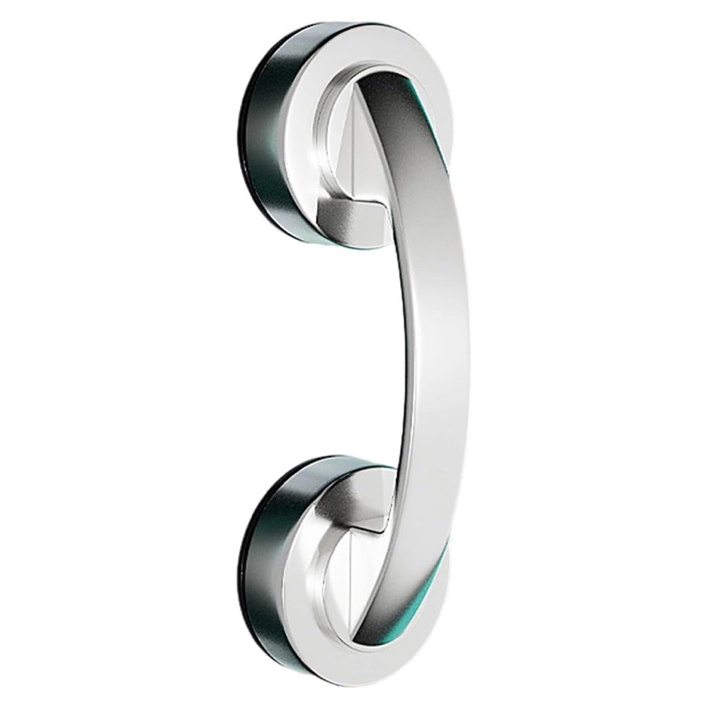 Suction Cup Door Handle Vacuum Suction Handle - Silver