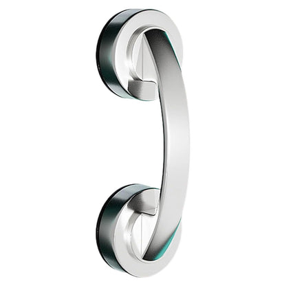 Suction Cup Door Handle Vacuum Suction Handle - Silver