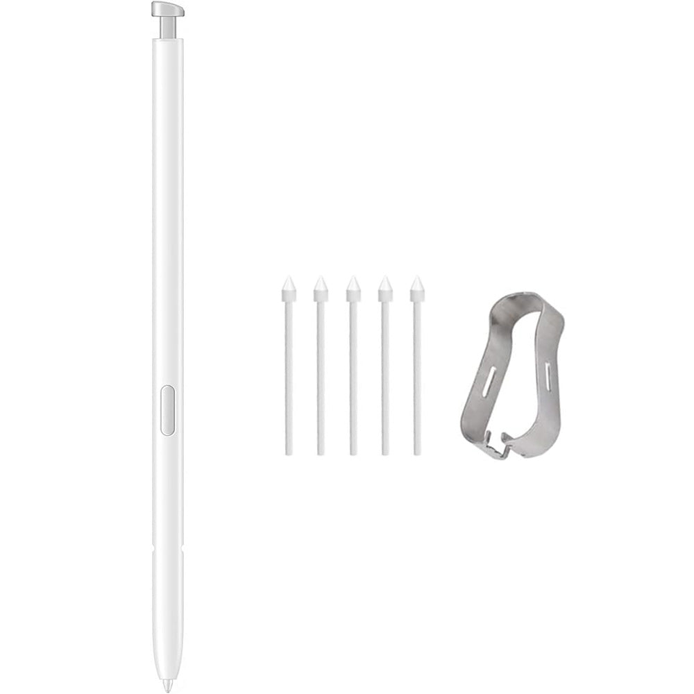 Stylus Pen for Samsung Galaxy S26 Ultra 4096 Pressure Sensitivity with Replaceable Nib-White