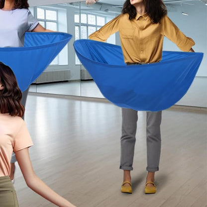 2Pcs Wearable Ring Toss Party Game for Group Activities and Family Fun-Blue