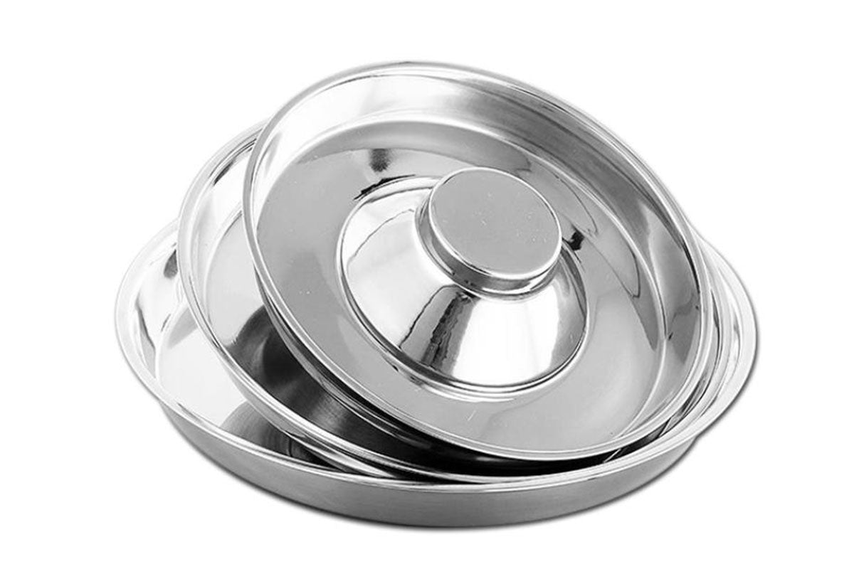 Stainless Steel Pet Feeder Bowl Dog Slow Food Bowl