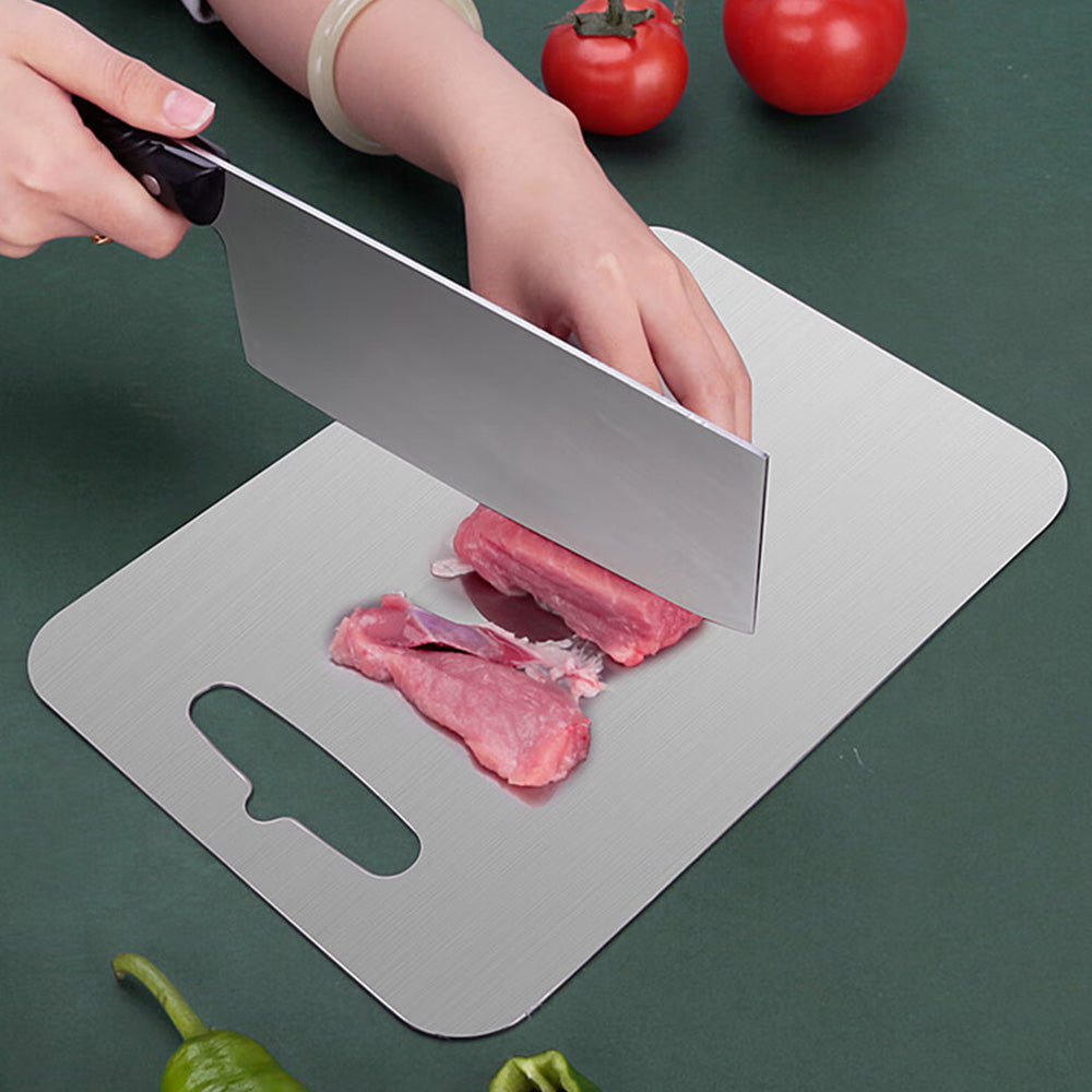 Pure Titanium Kitchen Cutting Board for Meat Fruit & Vegetables