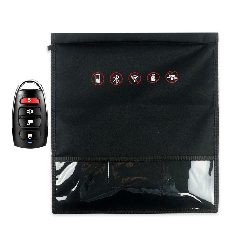 RFID Shielding Bag Car Key Fob Cage Protector Faraday Pouch