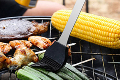 21Pcs BBQ Tool Set Stainless Steel Outdoor Barbecue Accessory Grill Cooking Set