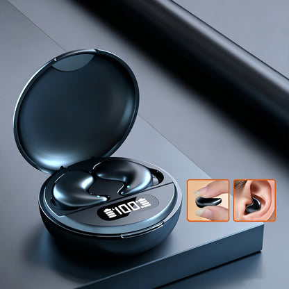 150 Languages AI Translation Earbuds Sleep Earbuds - Black
