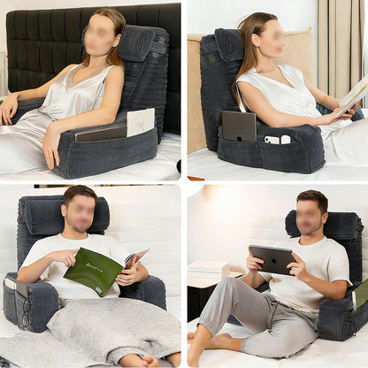 Reading Pillow for Bed with Back Support