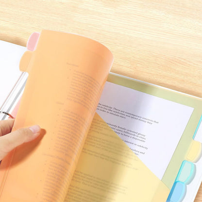 Plastic Binder Dividers with Tabs A4 Subject Dividers
