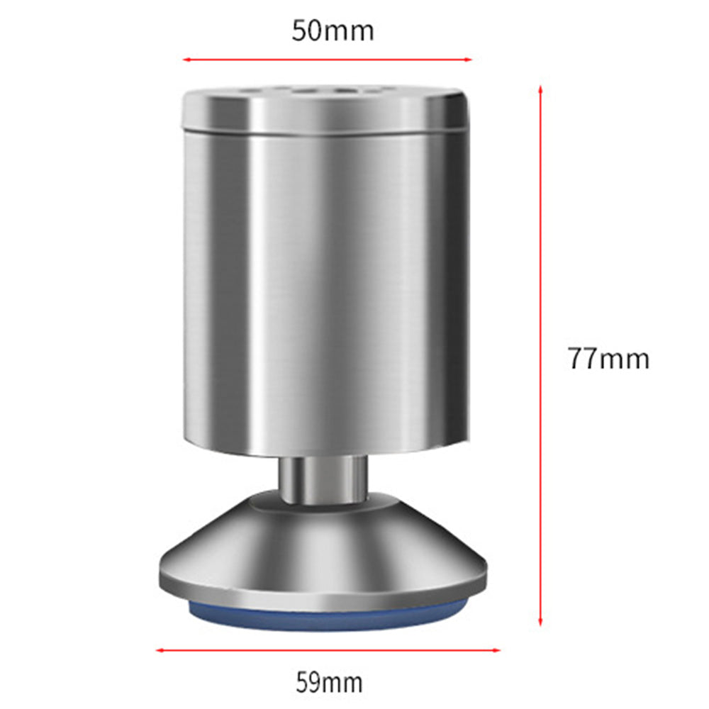 4 PCS Metal Furniture Legs Adjustable Stainless Steel Cabinet Feet