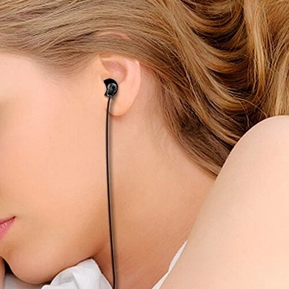 Wired Sleep Headphones in Ear Ultra Lightweight for Side Sleeper-Black