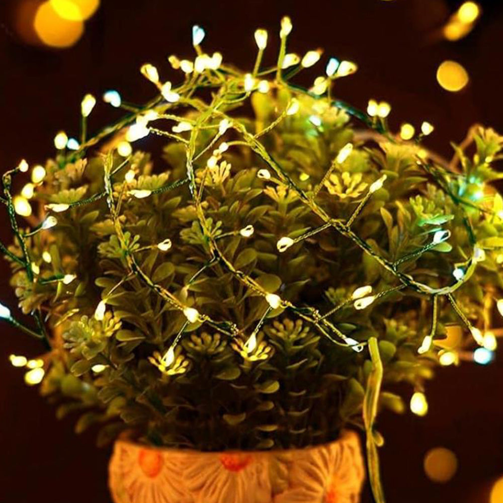 3M 100LEDs Battery Operated Christmas Fairy Light 8 Modes and Timer Light String