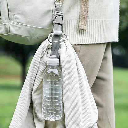 4Piece Luggage Straps with Clips and Silicone Cup Holder
