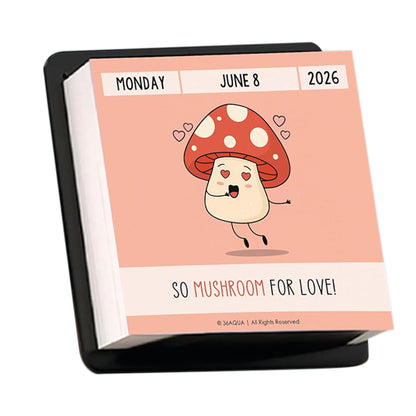 Funny Pun Calendar Humor Christmas Gift for Friends Family Coworkers