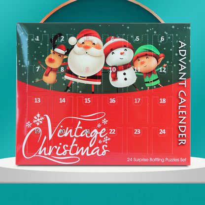 24 Days Advent Calendar Brain Teaser Puzzles Game 3D Educational Toys