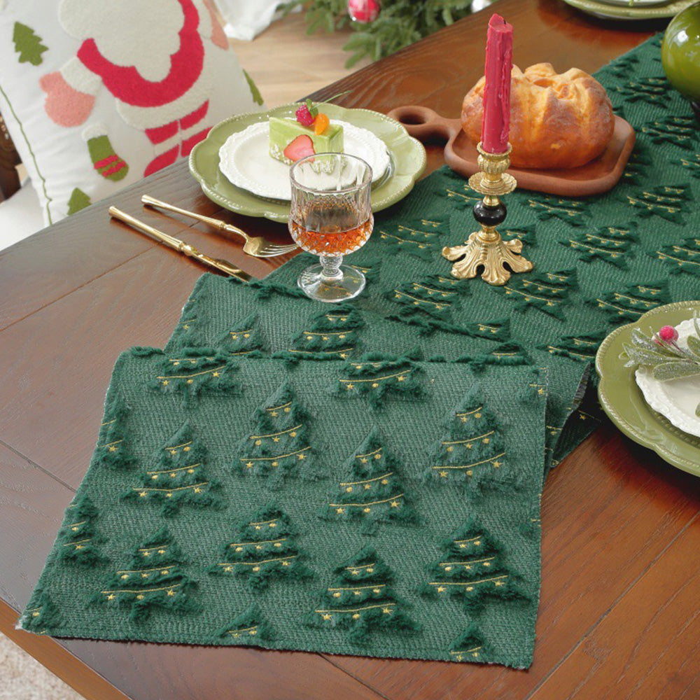 Christmas Table Runner Xmas Dining Table Decoration Festive Holiday Decoration