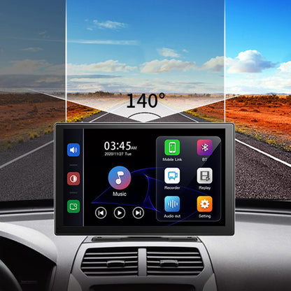 9 Inch CarPlay Screen 4K Dashcam Front Rear Camera