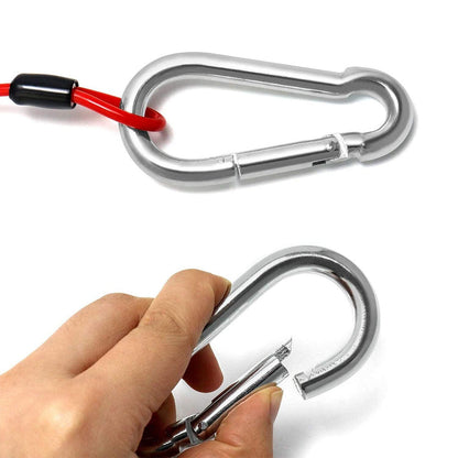 4FT Breakaway Trailer Brake Cable ââ‚?Stainless Steel with Spring Clip