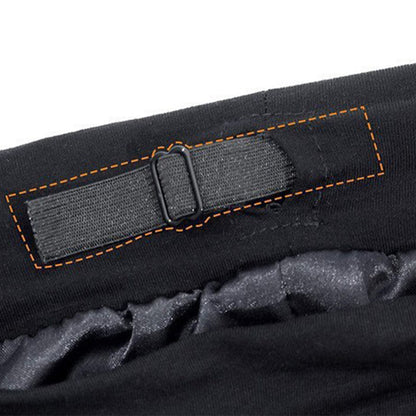 Adjustable Double Layer Hair Cap-Black