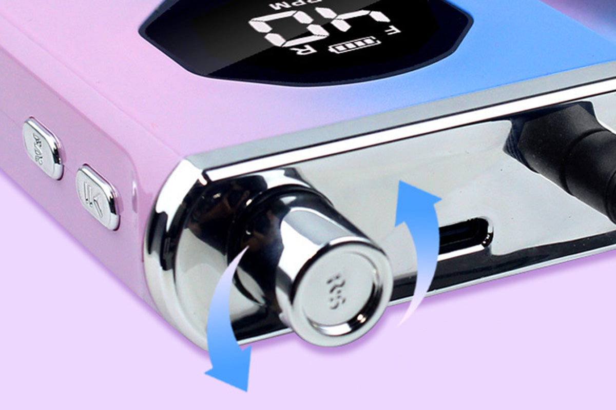 Nail Drill Electric Nail File for Acrylic Gel Nails Polishing Removing