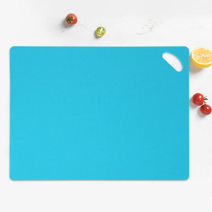 6 Pack Flexible Plastic Cutting Mats Non Slip Kitchen Cutting Boards Set with Food Icons