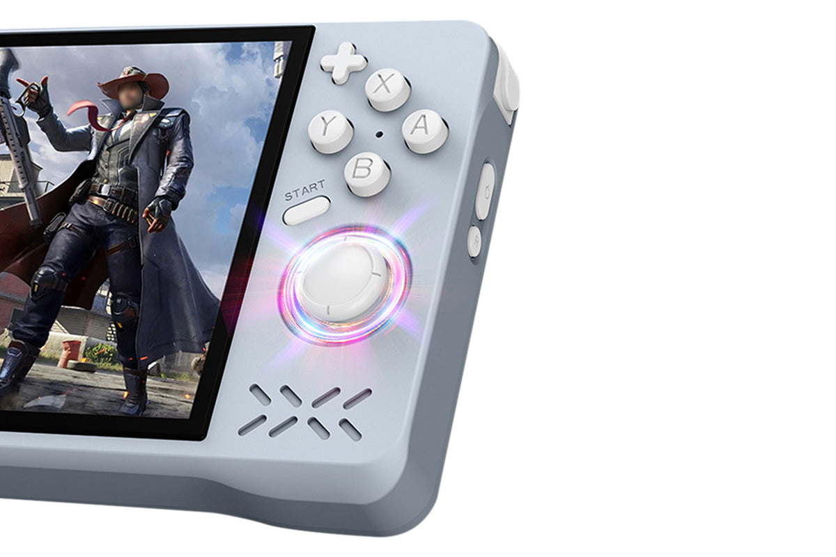 128G Handheld Game Syestem Portable Retro Game Player with Dual Joysticks -Grey