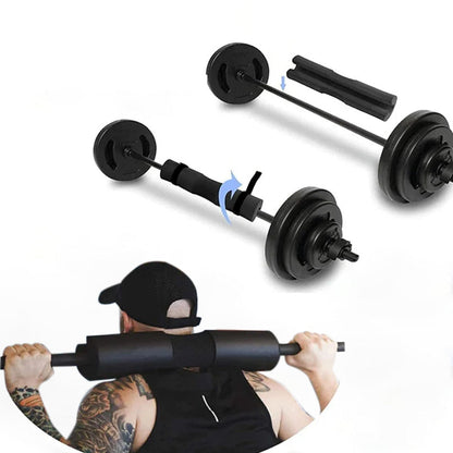 Barbell Pad Shoulder Pad for Squat Weightlifting Hip Thrust Lunges Black
