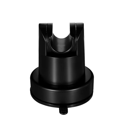 Adjustable Vacuum Suction Shower Head Holder with No Drill Mount - Black