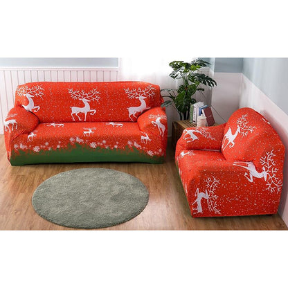 Christmas Stretchable Sofa Cover -Style 1